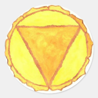 Solar Plexus Chakra Sticker