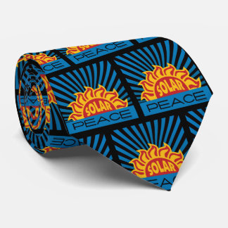 Solar Power Energy World Peace Environment Tie