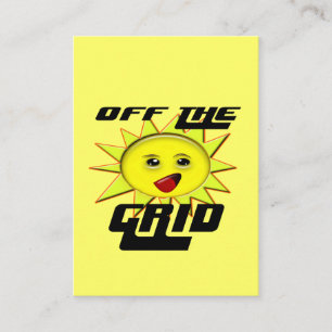 Solar Power Gifts and Promotional Products T-shirt Business Card