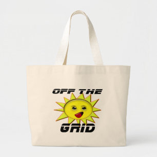 Solar Power Gifts and Promotional Products T-shirt Large Tote Bag