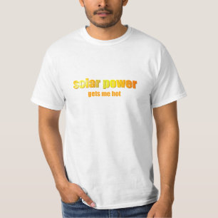 Solar Power Hot! Light Shirts