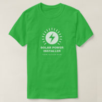 Solar power panel installer business employee