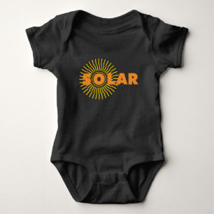 Solar Power Sun Baby Bodysuit