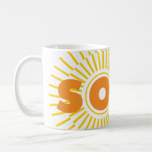 Solar Power Sun Coffee Mug