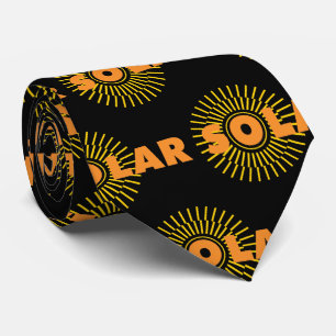 Solar Power Sun Sustainable Energy Eco Environment Tie