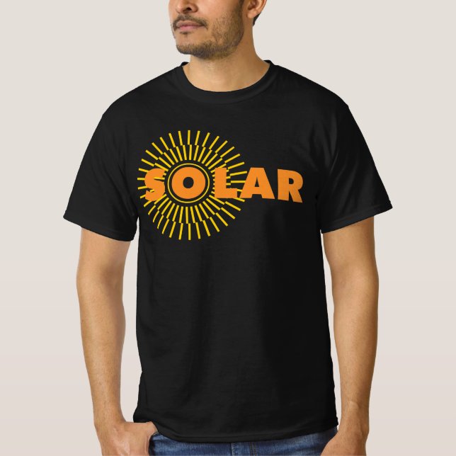 Solar Power Sun T-Shirt (Front)