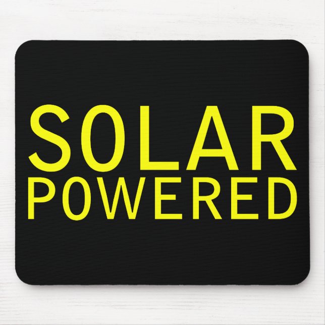 solar powered mouse pad (Front)