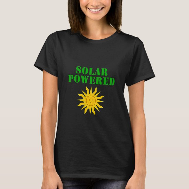 Solar Powered T-Shirt (Front)