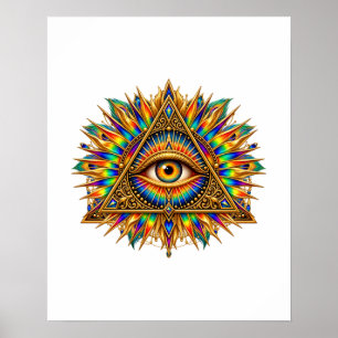Solar Sentinel Eye Poster