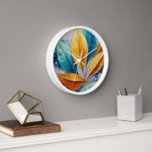 Solar Serenity | Sky-Touched Leaf Art