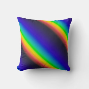 Solar Spectrum Diagonal Throw Pillow