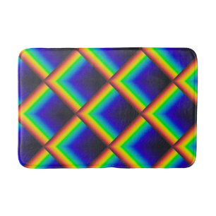 Solar spectrum scales bath mat