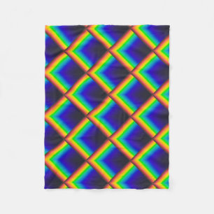 Solar spectrum scales fleece blanket