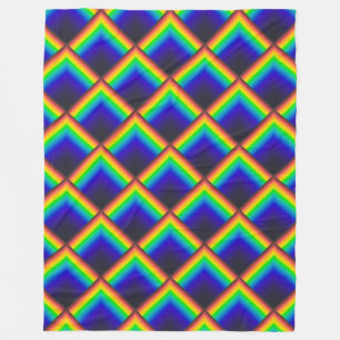 Solar spectrum scales fleece blanket