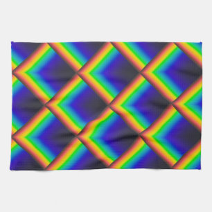 Solar spectrum scales kitchen towel