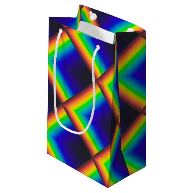 Solar spectrum scales small gift bag (Front Angled)