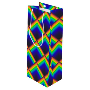 Solar spectrum scales wine gift bag