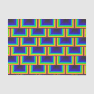 Solar spectrum square scales tissue paper