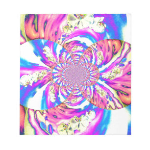 Solar Sunrise Orchid Notepad