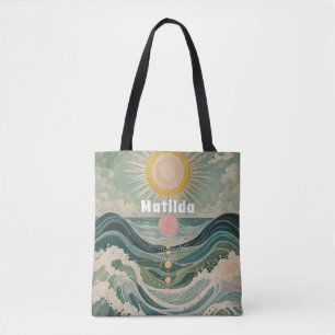 Solar Surge Personalised Tote Bag