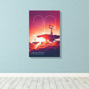 Solar System, 20 Years of Spirit and Opportunity Canvas Print