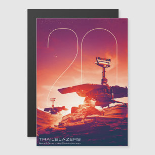 Solar System, 20 Years of Spirit and Opportunity Magnetic Invitation