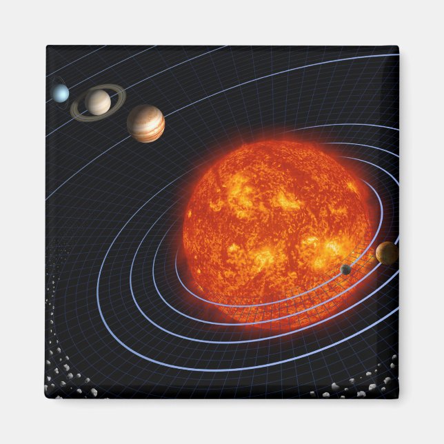 Solar System 8 Magnet (Front)