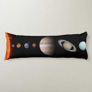 Solar system body pillow