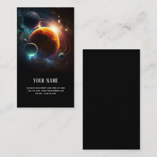 Solar System business card