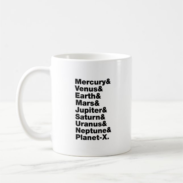 Solar System Coffee Mug (Left)