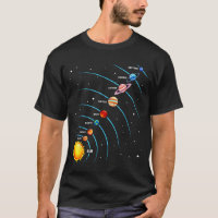 Solar System Colorful Space Planets Educational Ki