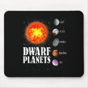 Solar System - Dwarf Planets Gift T Shirt Mouse Pad