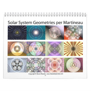 Solar System Geometries per Martineau Calendar