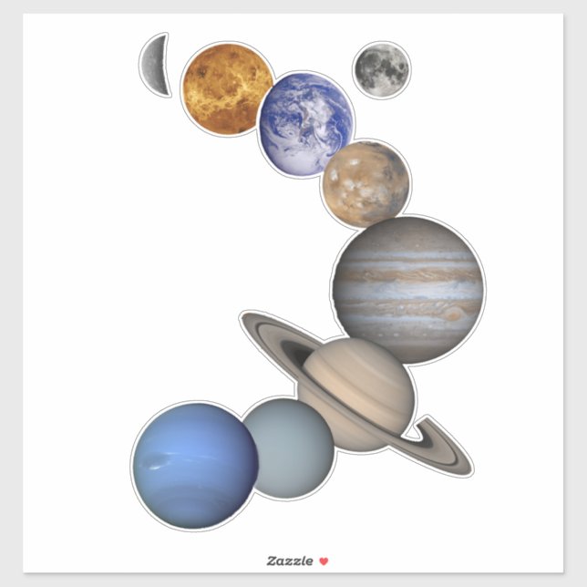 Solar System In Space (Sheet)