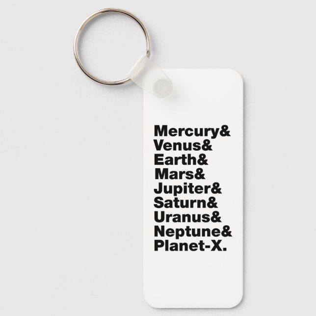 Solar System Keychain (Front)