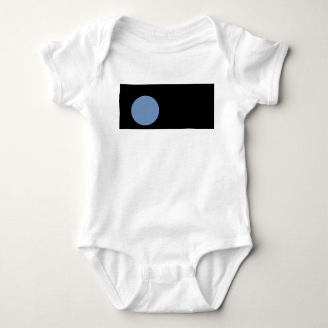 Solar system kids baby bodysuit (Front)