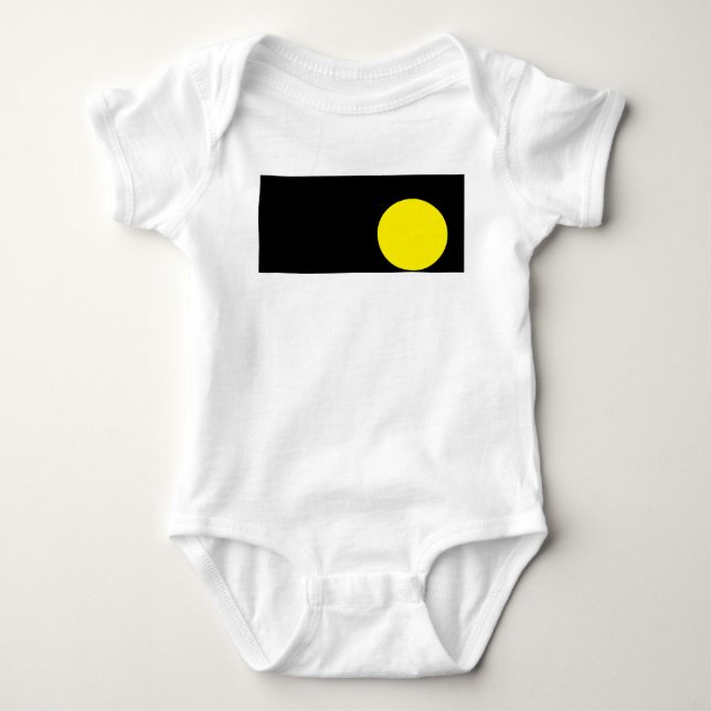 Solar system kids baby bodysuit (Front)
