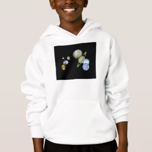 Solar System Kids Hooded Sweatshirt Science gift
