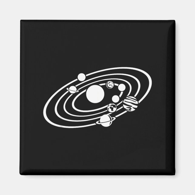 Solar system magnet (Front)