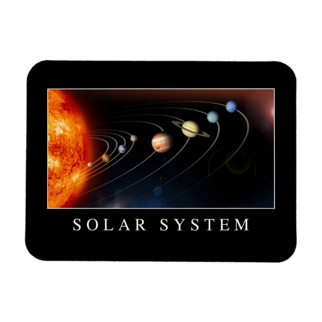 Solar System Magnet (Horizontal)