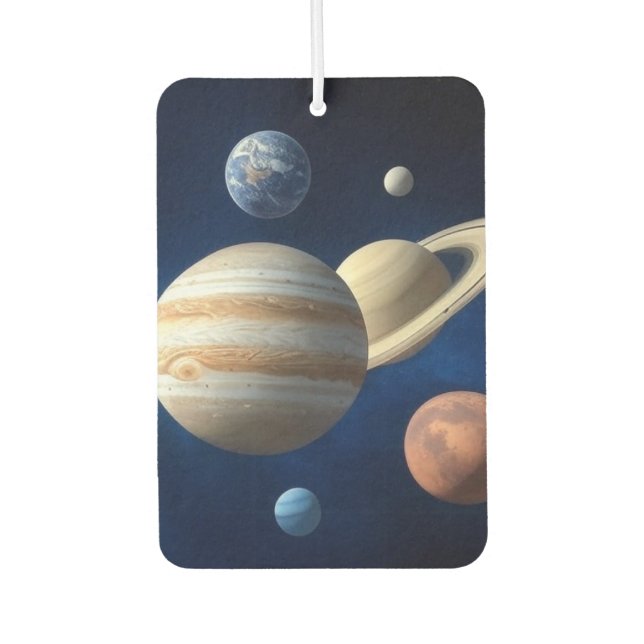 Solar System Montage Air Freshener (Front)