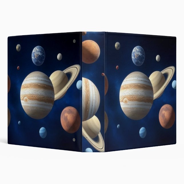 Solar System Montage Binder (Background)