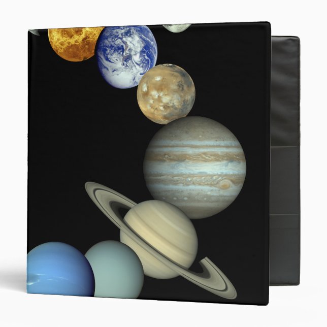 Solar System Montage Binder (Front/Inside)