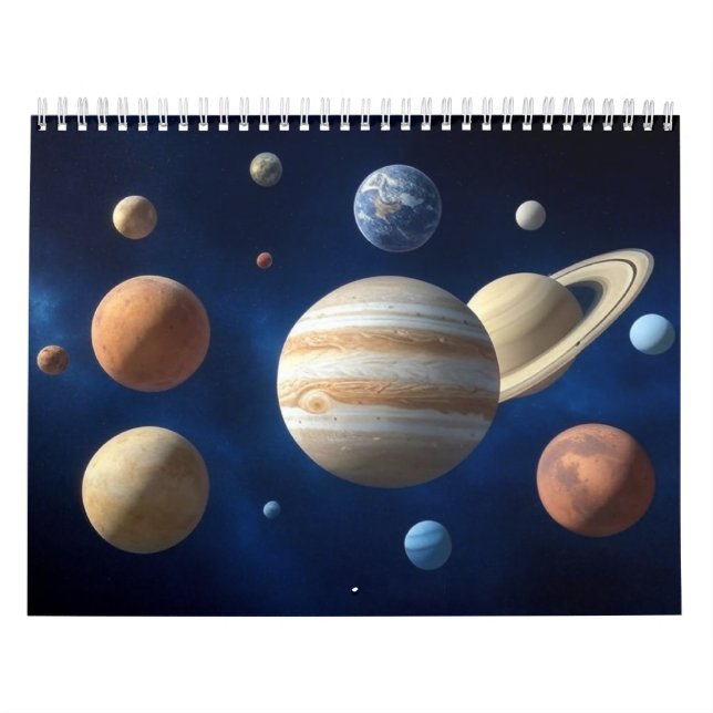 Solar System Montage Calendar (Cover)