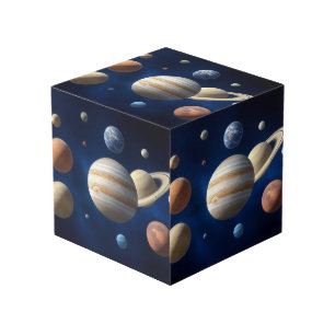 Solar System Montage Cube