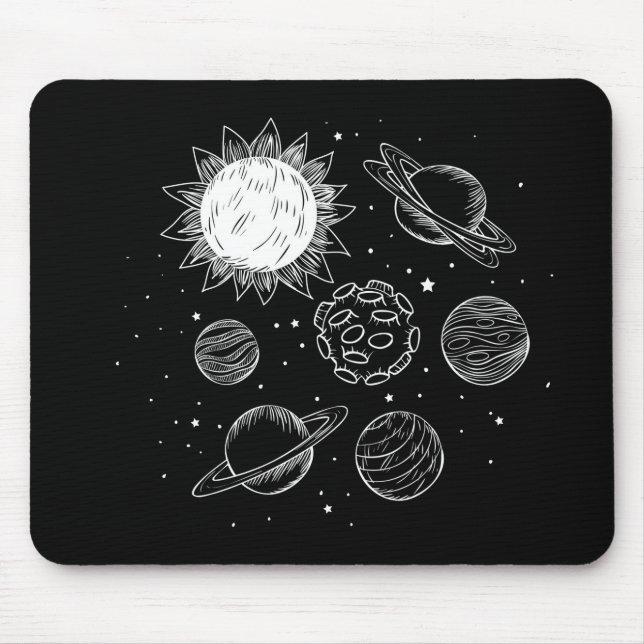 Solar System Mouse Pad (Front)