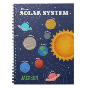 Solar System Personalized Notebook