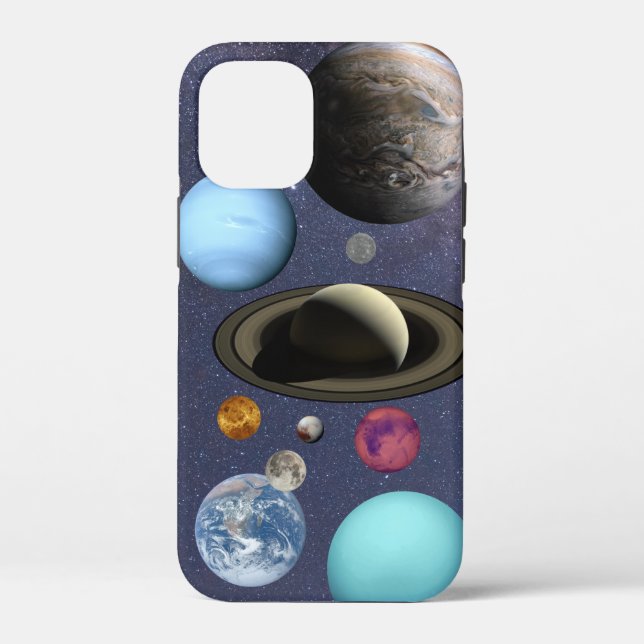 Solar system planets Case-Mate iPhone case (Back)