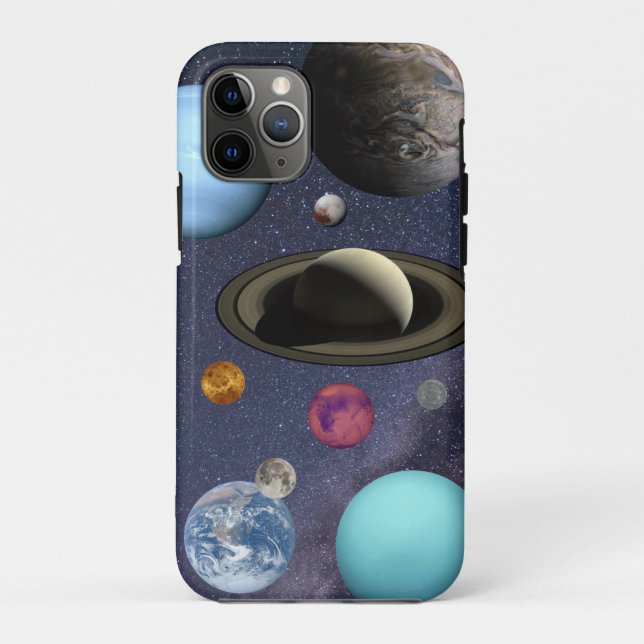 Solar system planets Case-Mate iPhone case (Back)