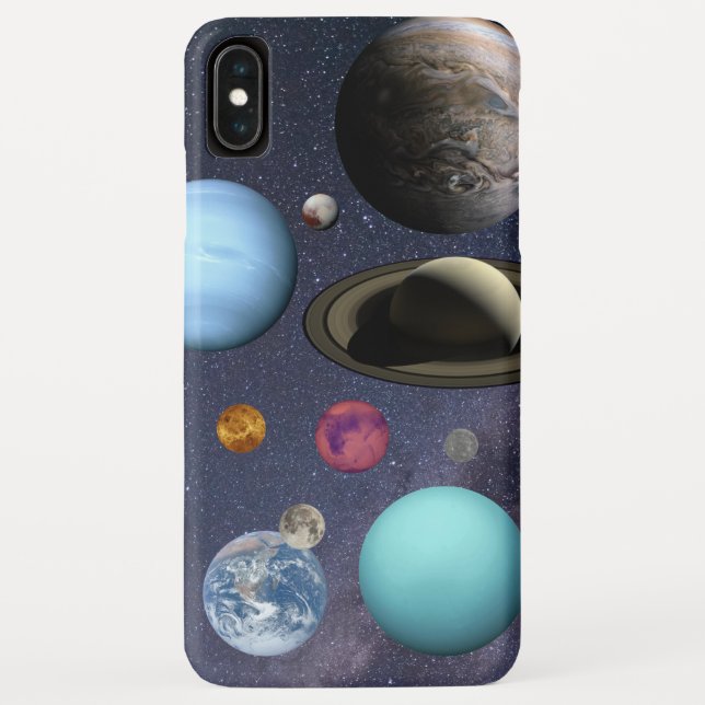 Solar system planets Case-Mate iPhone case (Back)